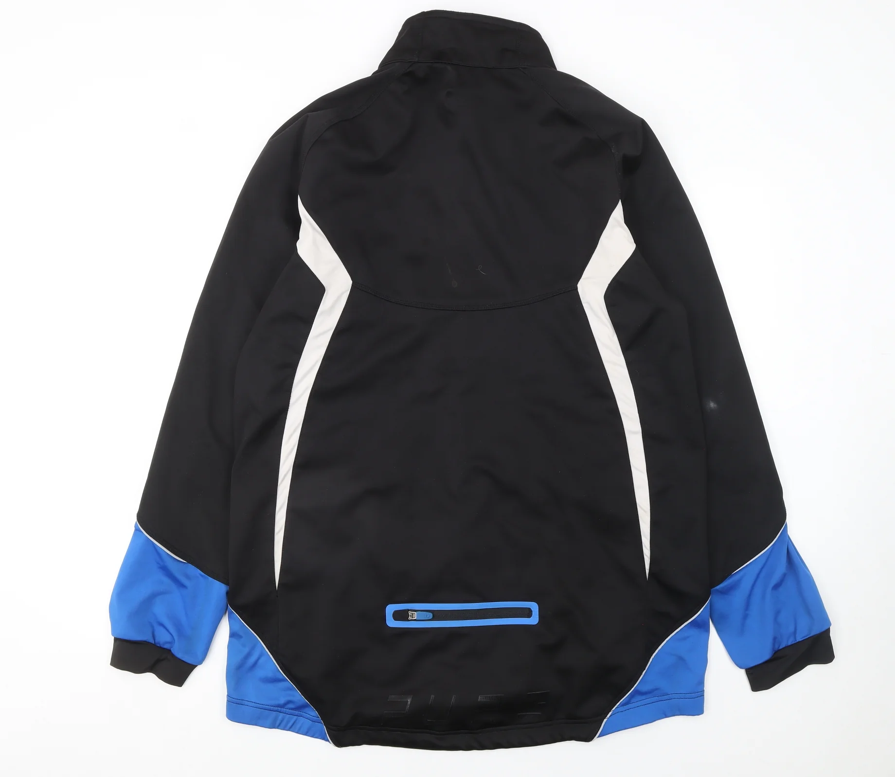 Muddyfox Men's Black Blue XL Softshell Cycling Track Jacket - Image 3