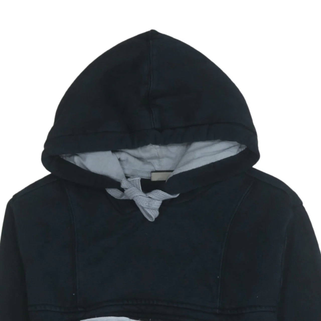Napapijri Men Black Pullover Hoodie M Outdoor Cotton Blend - Image 7