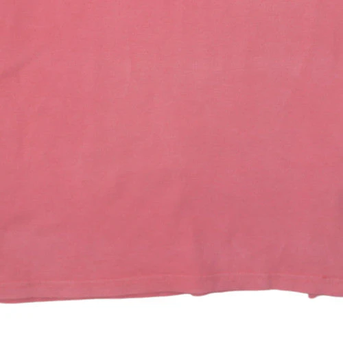 Napapijri Mens Pink Short Sleeve Slim Fit Polo Shirt Size L - Image 7