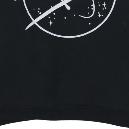 NASA Black Women's Sweatshirt Size M Crew Neck Pullover - Image 7