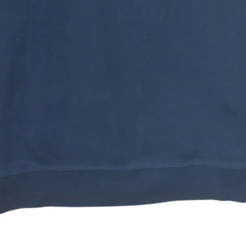 Nautica Men's Blue Crew Neck Pullover Sweatshirt L Embroidered Logo - Image 7
