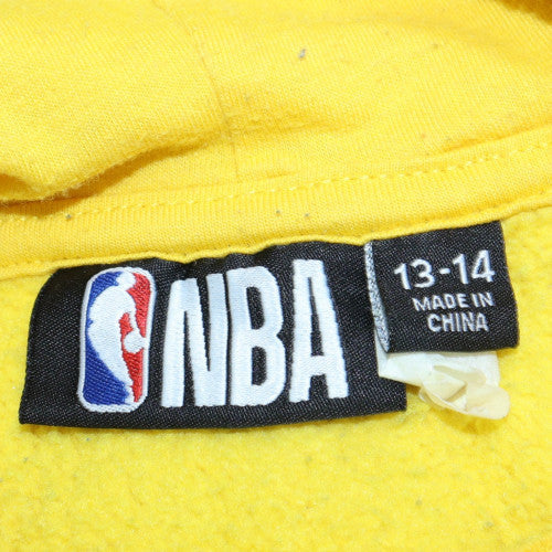 NBA Boys Yellow Los Angeles Lakers Pullover Hoodie 13-14 Years - Image 5