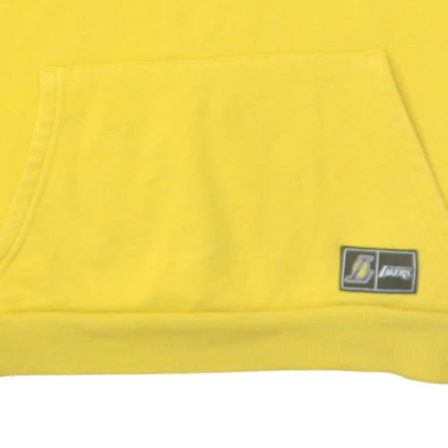 NBA Boys Yellow Los Angeles Lakers Pullover Hoodie 13-14 Years - Image 6