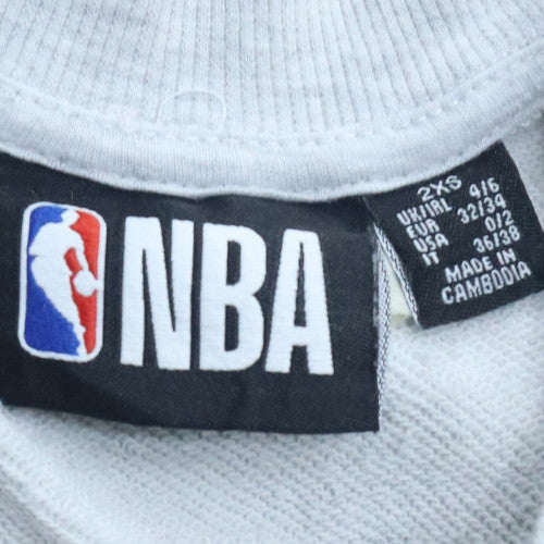 NBA Chicago Bulls Grey Sweatshirt Men 2XS Crew Neck Pullover Classic - Image 6