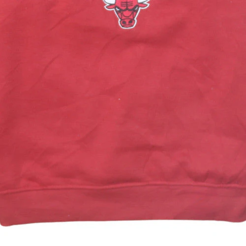 NBA Chicago Bulls Red Crew Neck Sweatshirt Women XS Fleece Cotton Blend - Image 7