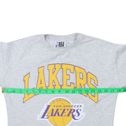 NBA Los Angeles Lakers Grey Regular Fit Teens Sweatshirt - Image 3