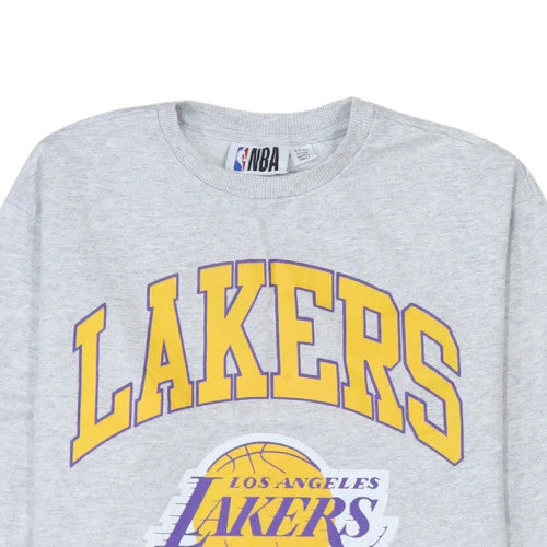 NBA Los Angeles Lakers Grey Regular Fit Teens Sweatshirt - Image 8