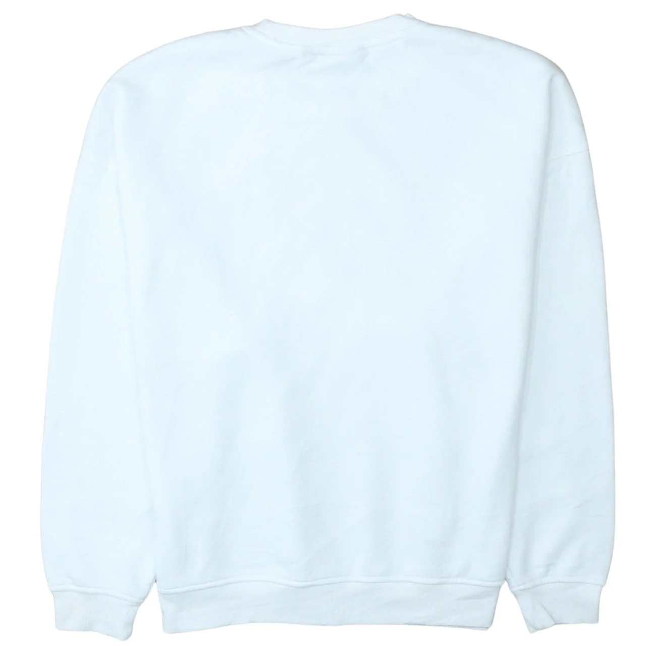 NBA Los Angeles Lakers White Cotton Sweatshirt Women M Graphic Print - Image 4