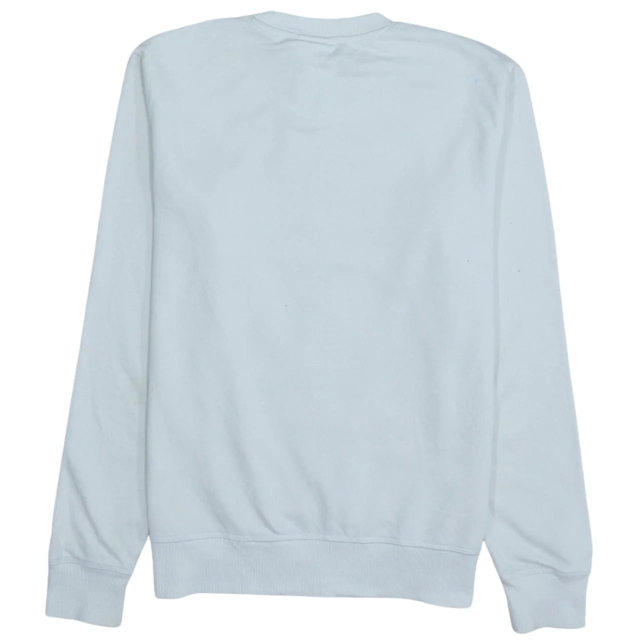 New Balance Men's White Logo Pullover Sweatshirt Size M - Image 4