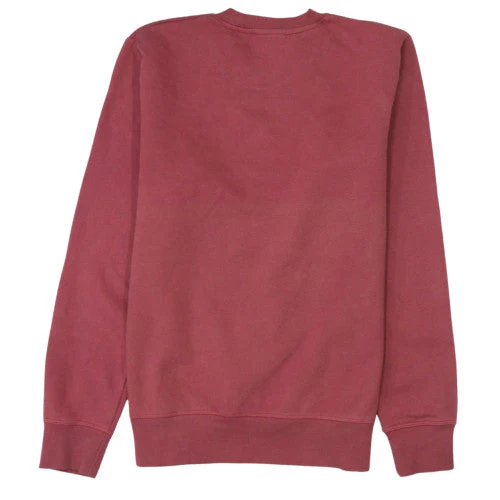 New Balance Women’s Red Crew Neck Sweatshirt Size M Logo Print Pullover - Image 4