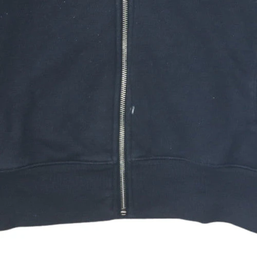 New Balance Womens Black M Full Zip Hoodie Sweatshirt Cotton Blend - Image 8