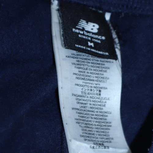 New Balance Women's Blue Fleece Sweatpants M Regular Fit - Image 5