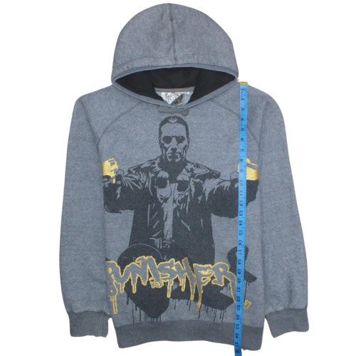 New Era Extreme Men's Grey XL Pullover Hoodie Punisher Graphic - Image 2