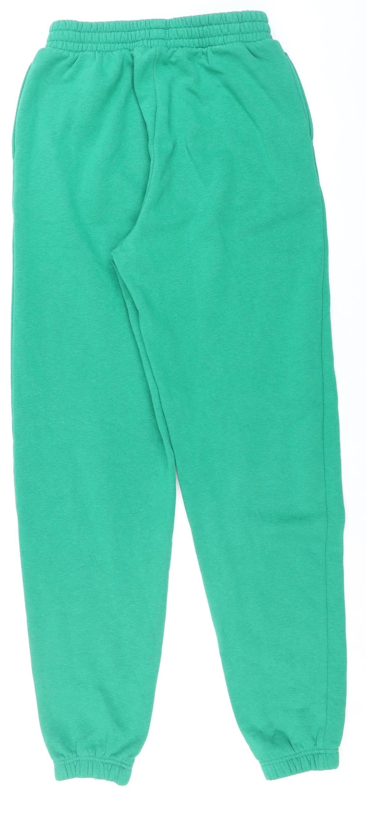 New Look Tall Green Fleece Sweatpants Women’s Size 10 - Image 3