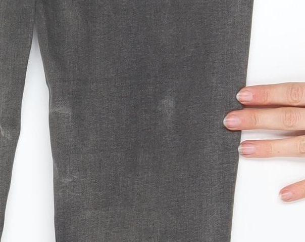 New Look Women Grey Skinny Jeans Size 8 Stretch Denim - Image 6