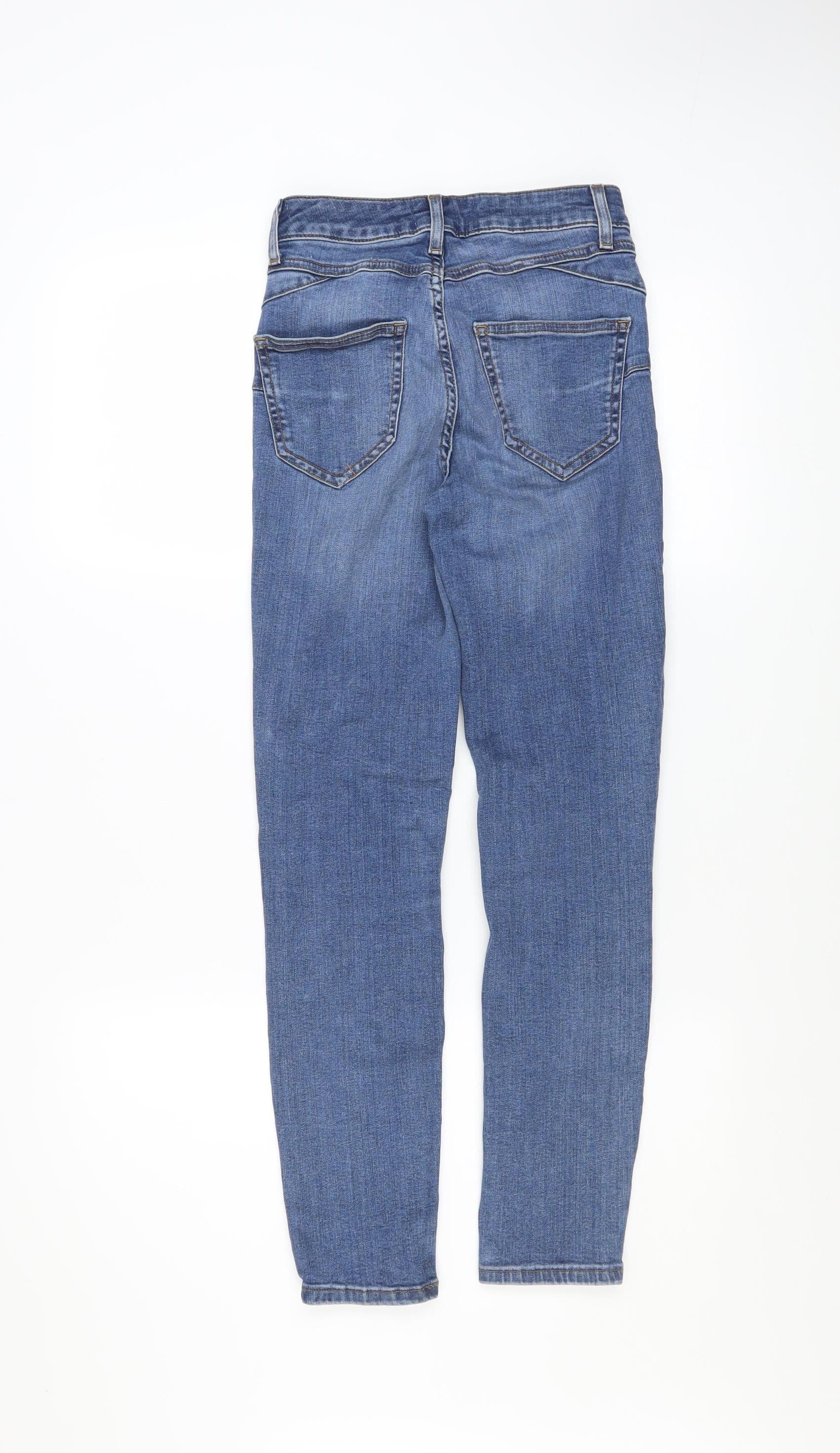 New Look Women’s Blue Lift & Shape Skinny Jeans Size 6 - Image 3