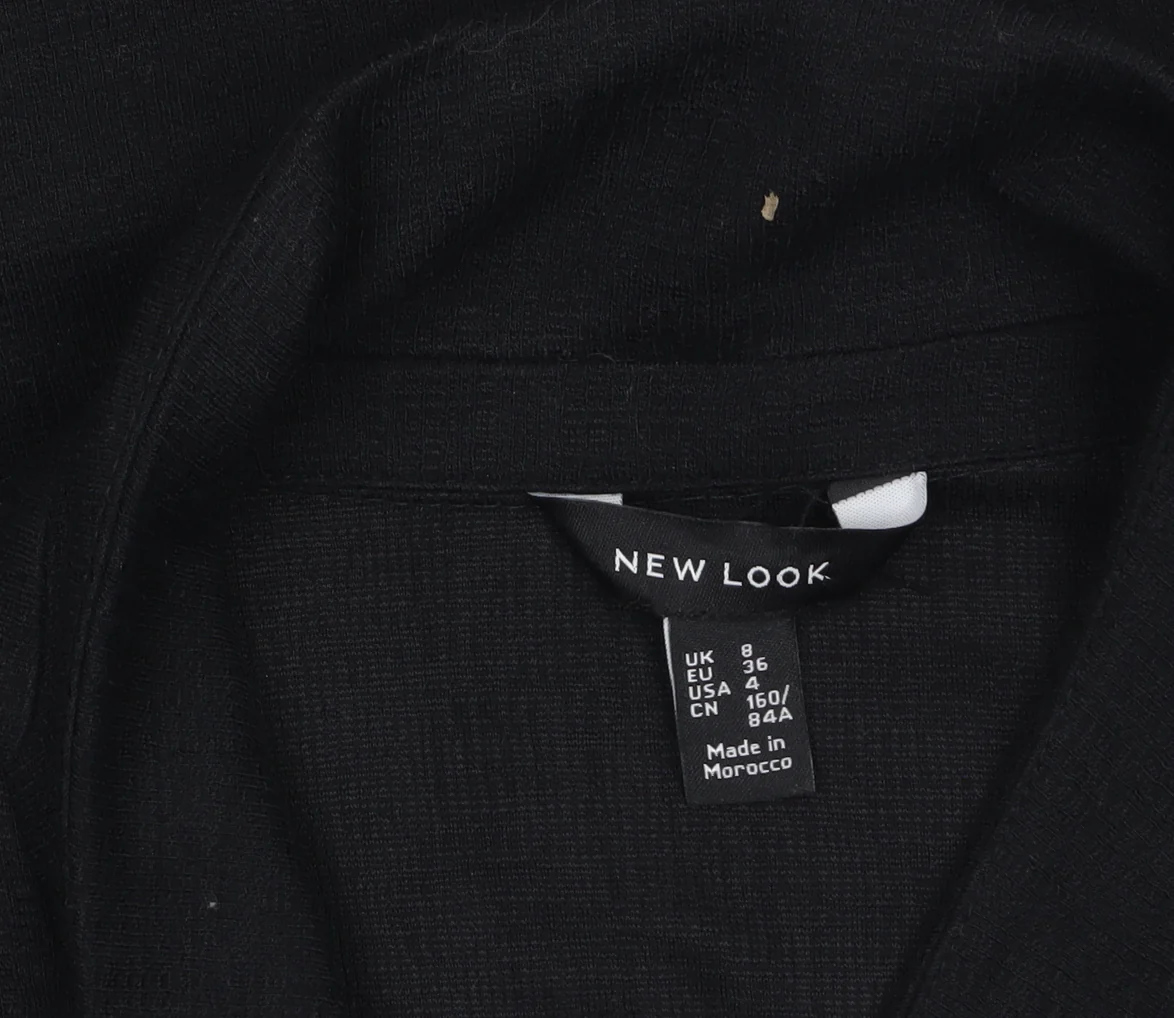 New Look Women's Black Size 8 Classic Single-Breasted Blazer - Image 5