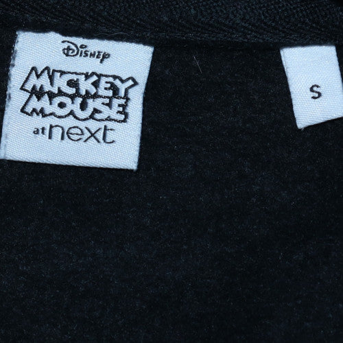 Next Disney Mickey Mouse Black Gold Sparkle Sweatshirt S Womens - Image 6