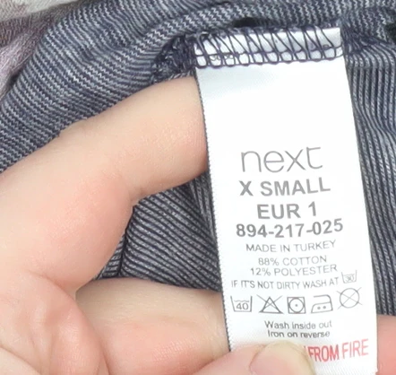 Next Men's Grey XS Urban Print Graphic Crew Neck T-Shirt - Image 4