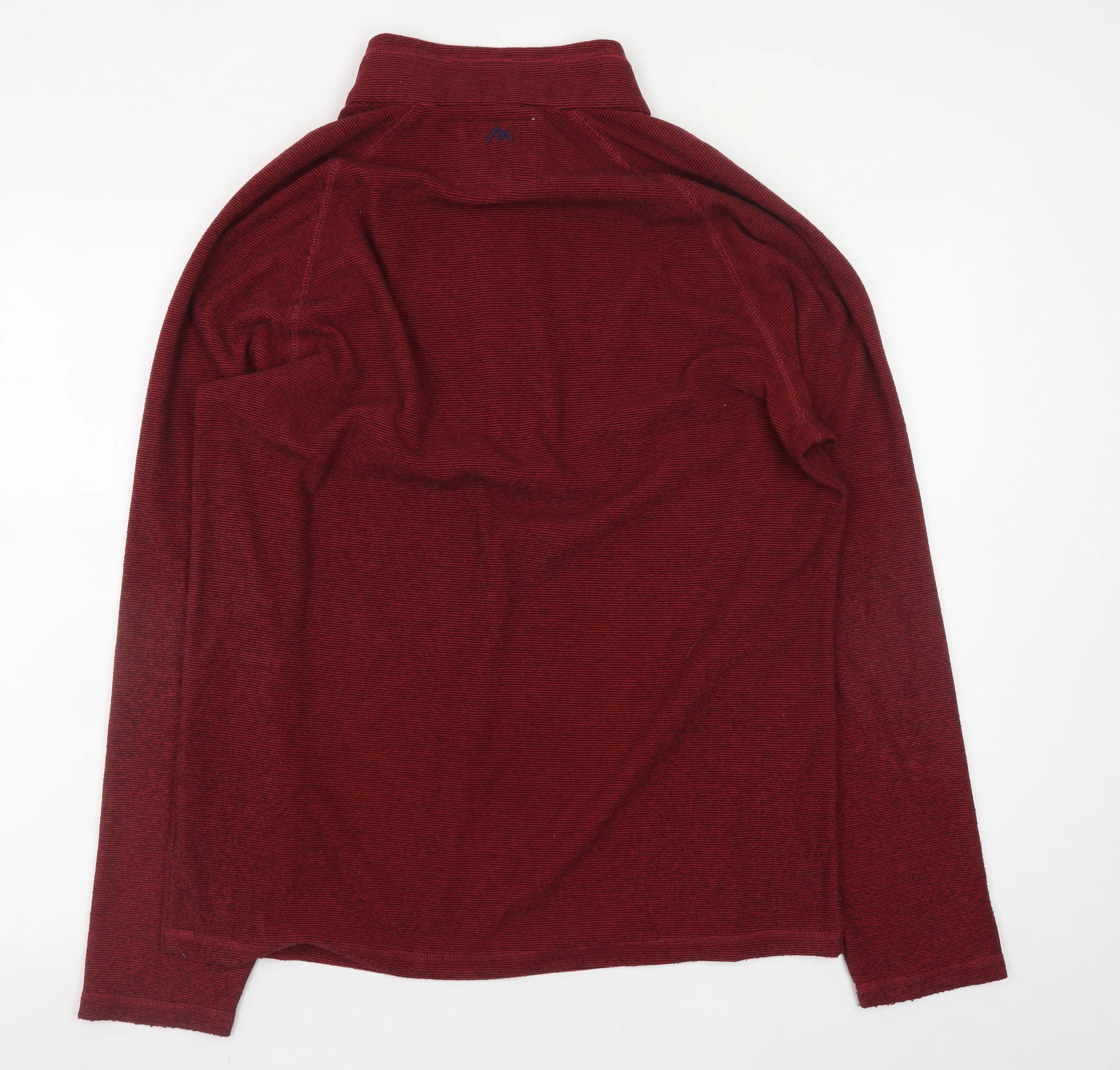 Next Men's Red 1/2 Zip Fleece Sweatshirt M Regular Fit - Image 3
