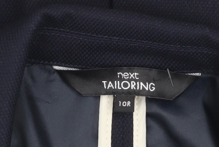 Next Tailoring Navy Women's Size 10 Regular Single-Breasted Blazer Jacket - Image 5