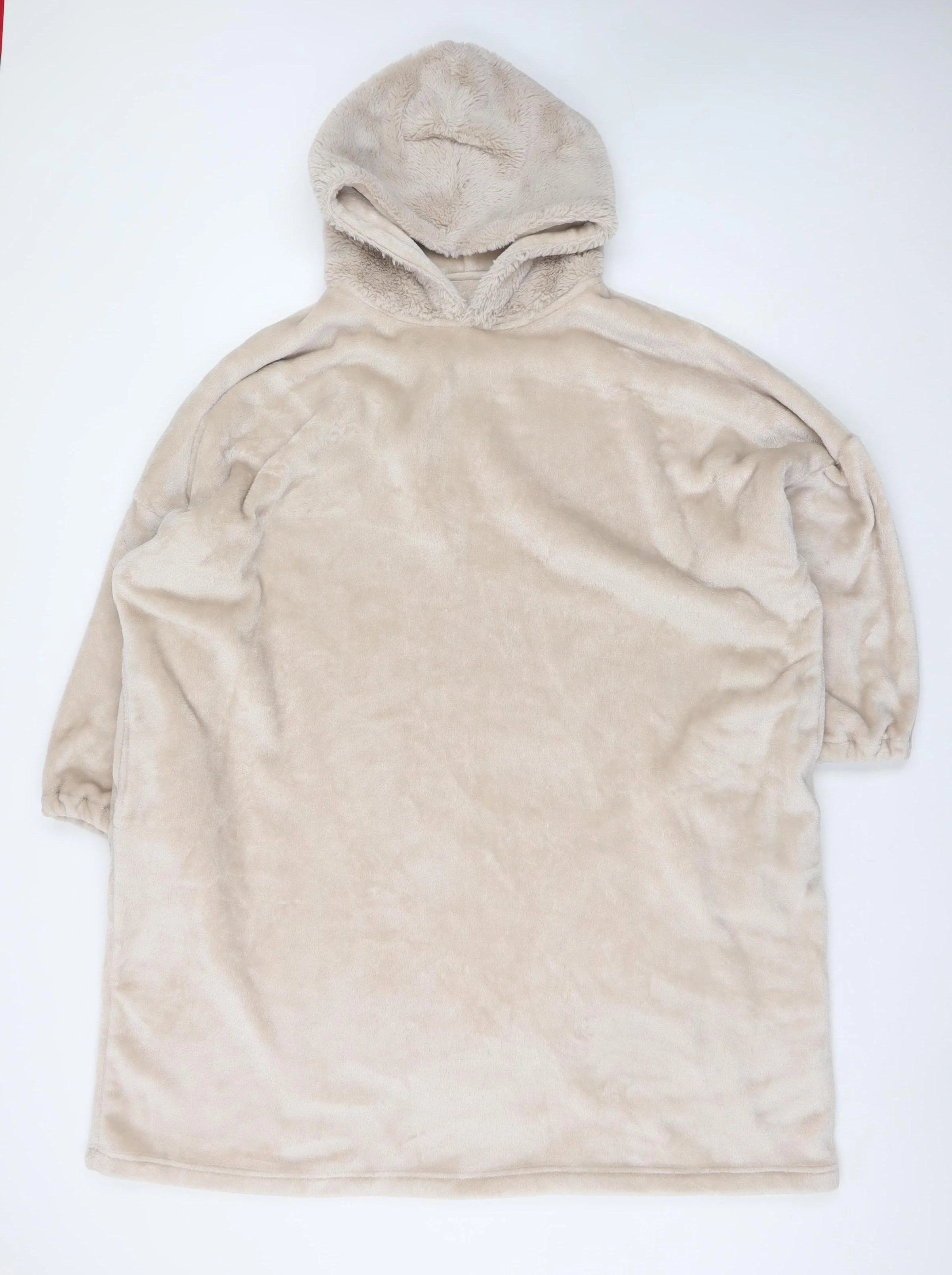Next Teens Beige Fleece Hooded Nightshirt S 11-13Y