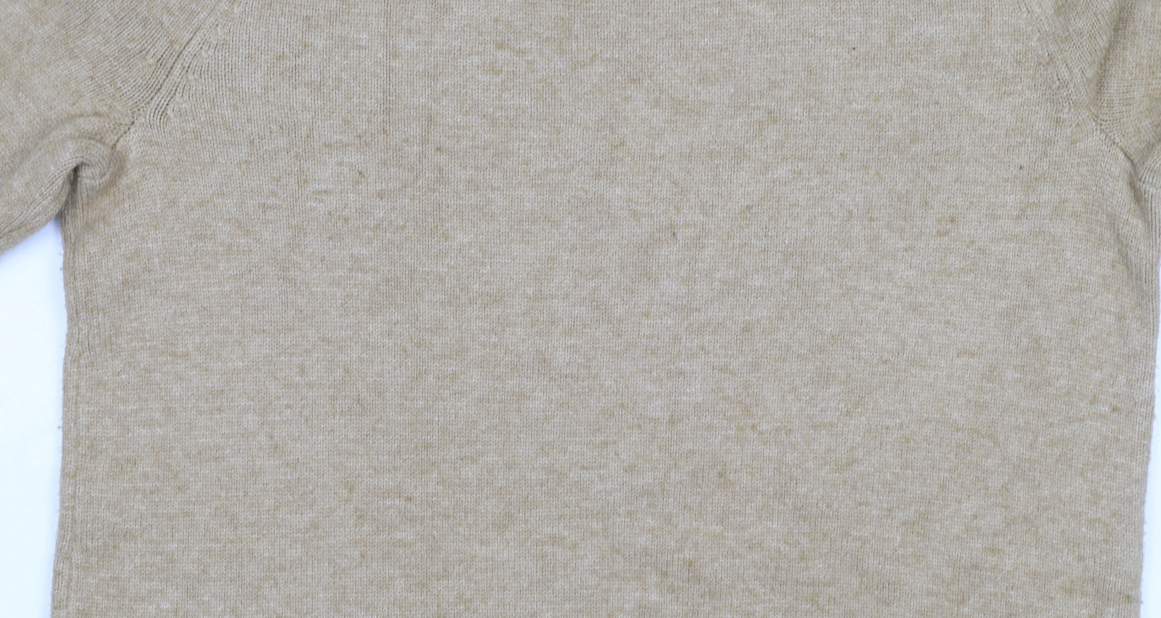 Next Women Beige Wool Blend Long Sleeve Jumper Dress M - Image 5