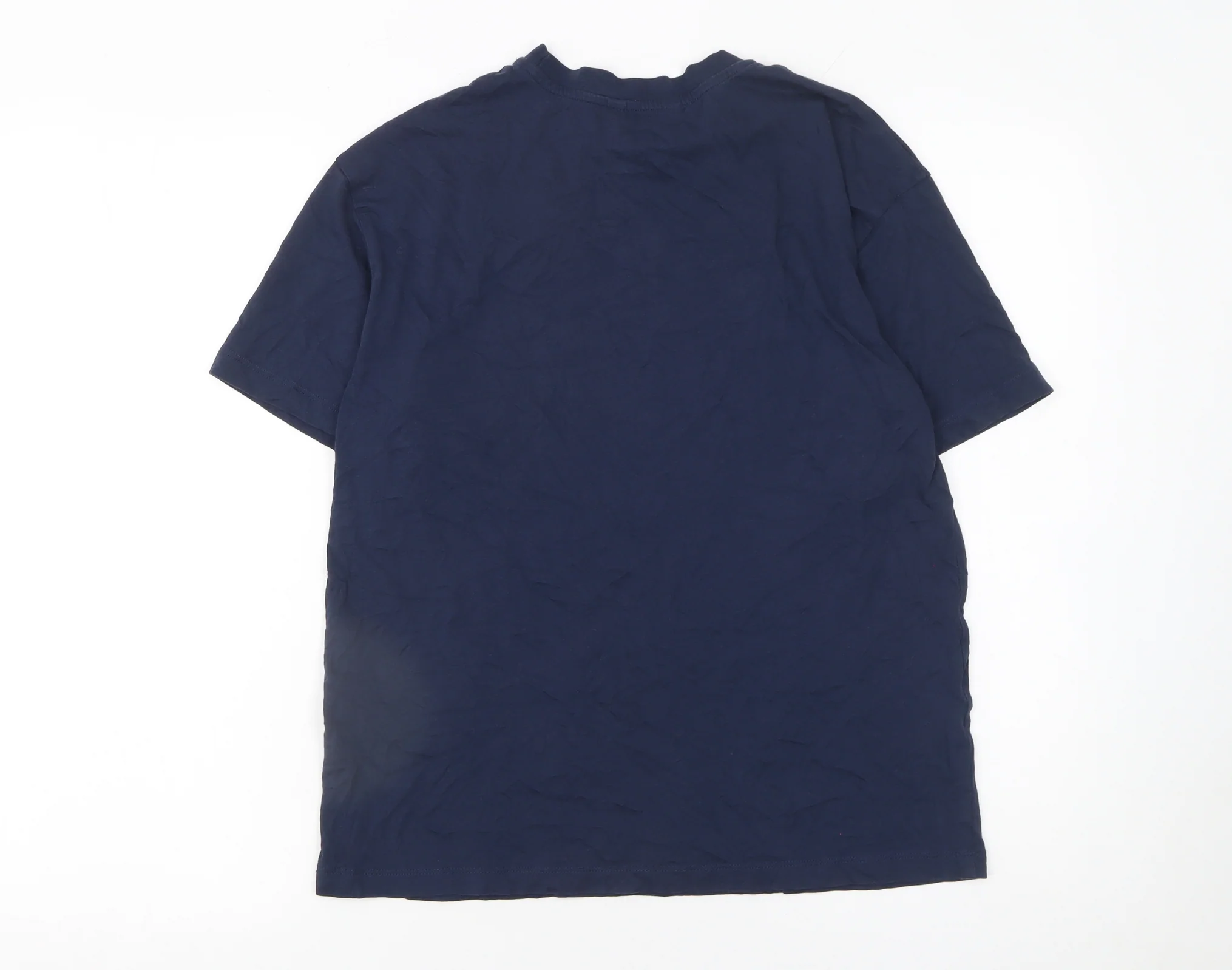 Next Women Blue Le Marais Paris 1987 Cotton T-Shirt Size S - Image 3