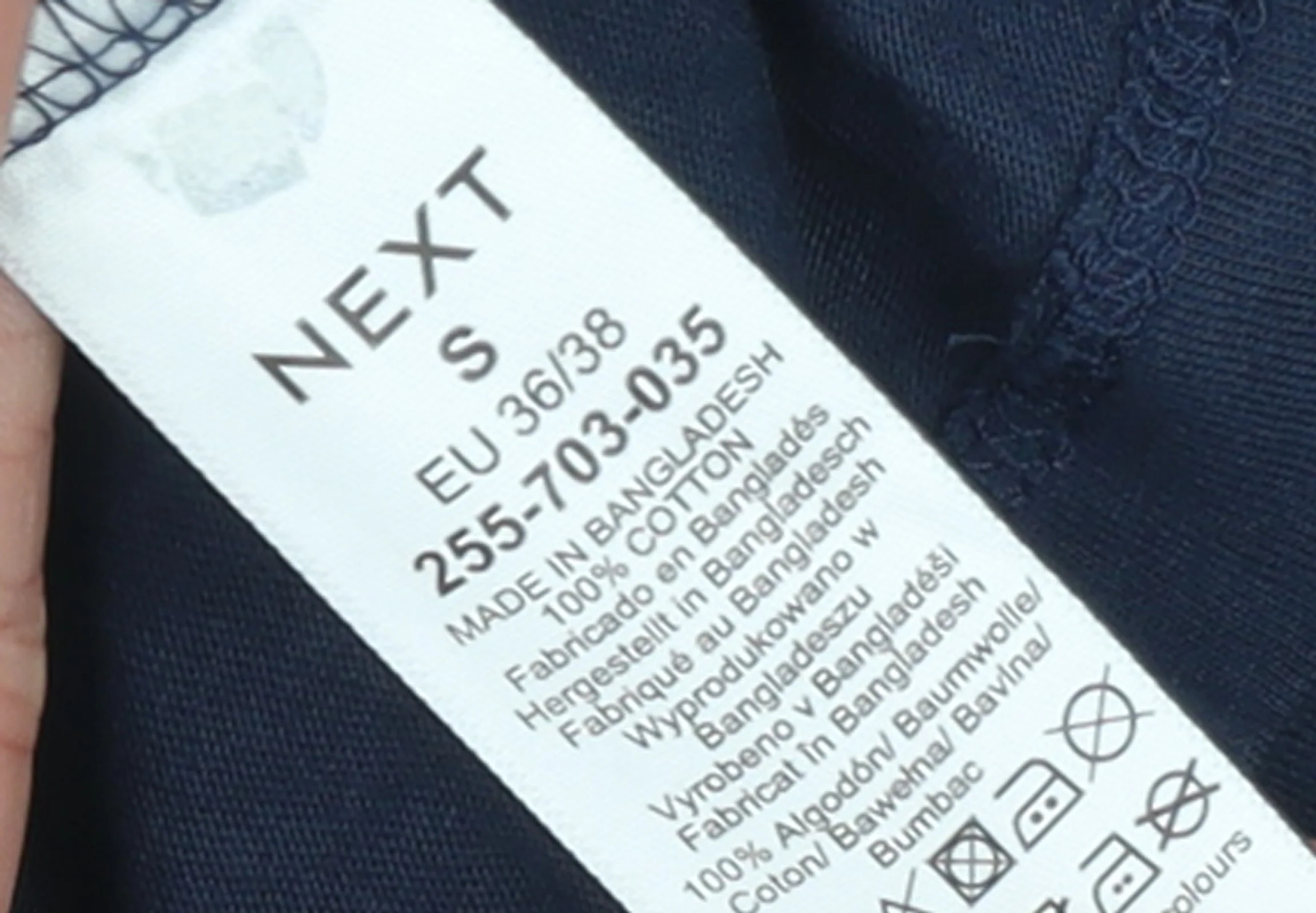 Next Women Blue Le Marais Paris 1987 Cotton T-Shirt Size S - Image 4