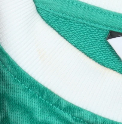 Next Women Green Miami FL Sweatshirt L Cotton Crew Neck Casual - Image 6