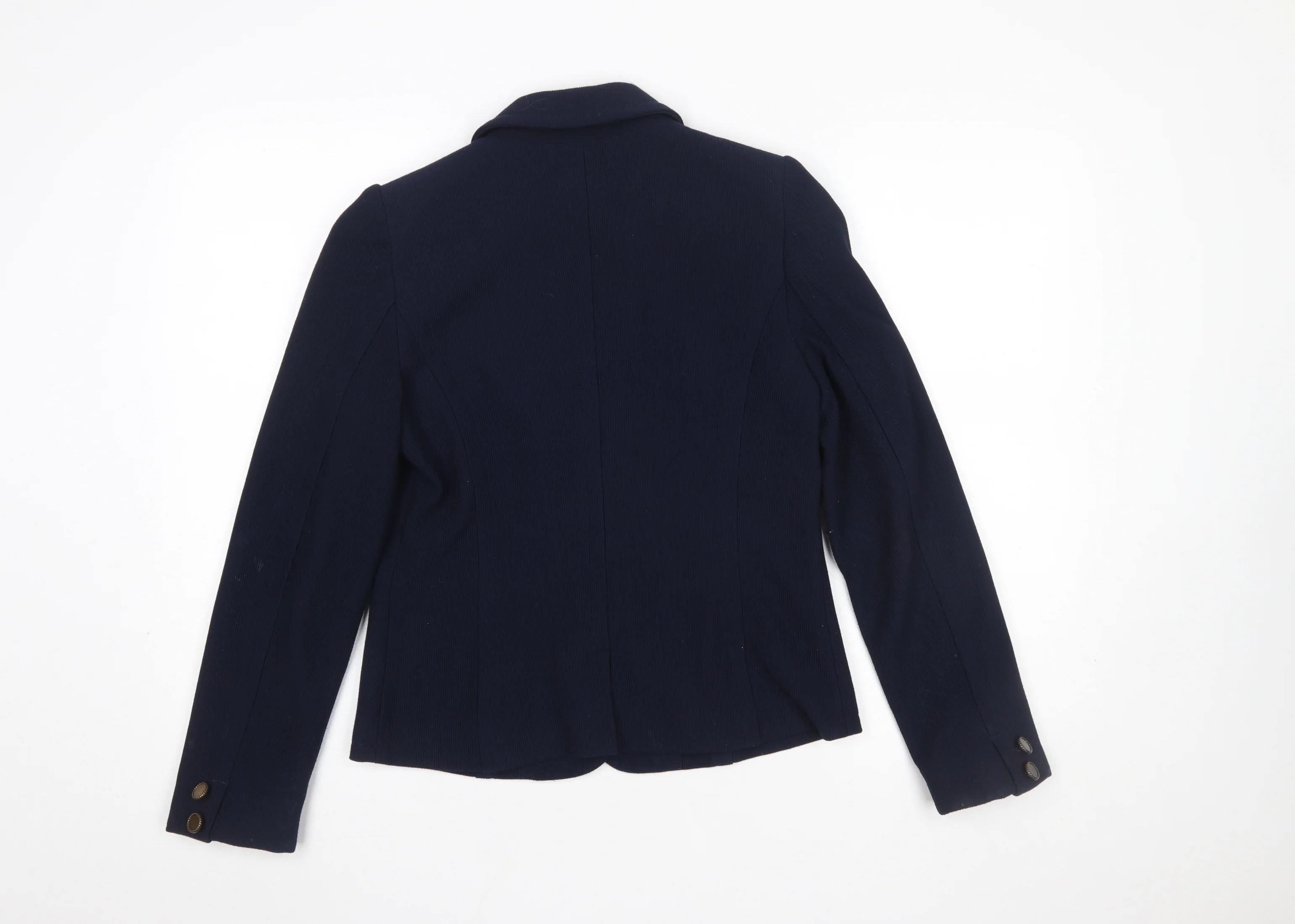 Next Women's Blue Classic Tailored Blazer Size 10 - Image 3