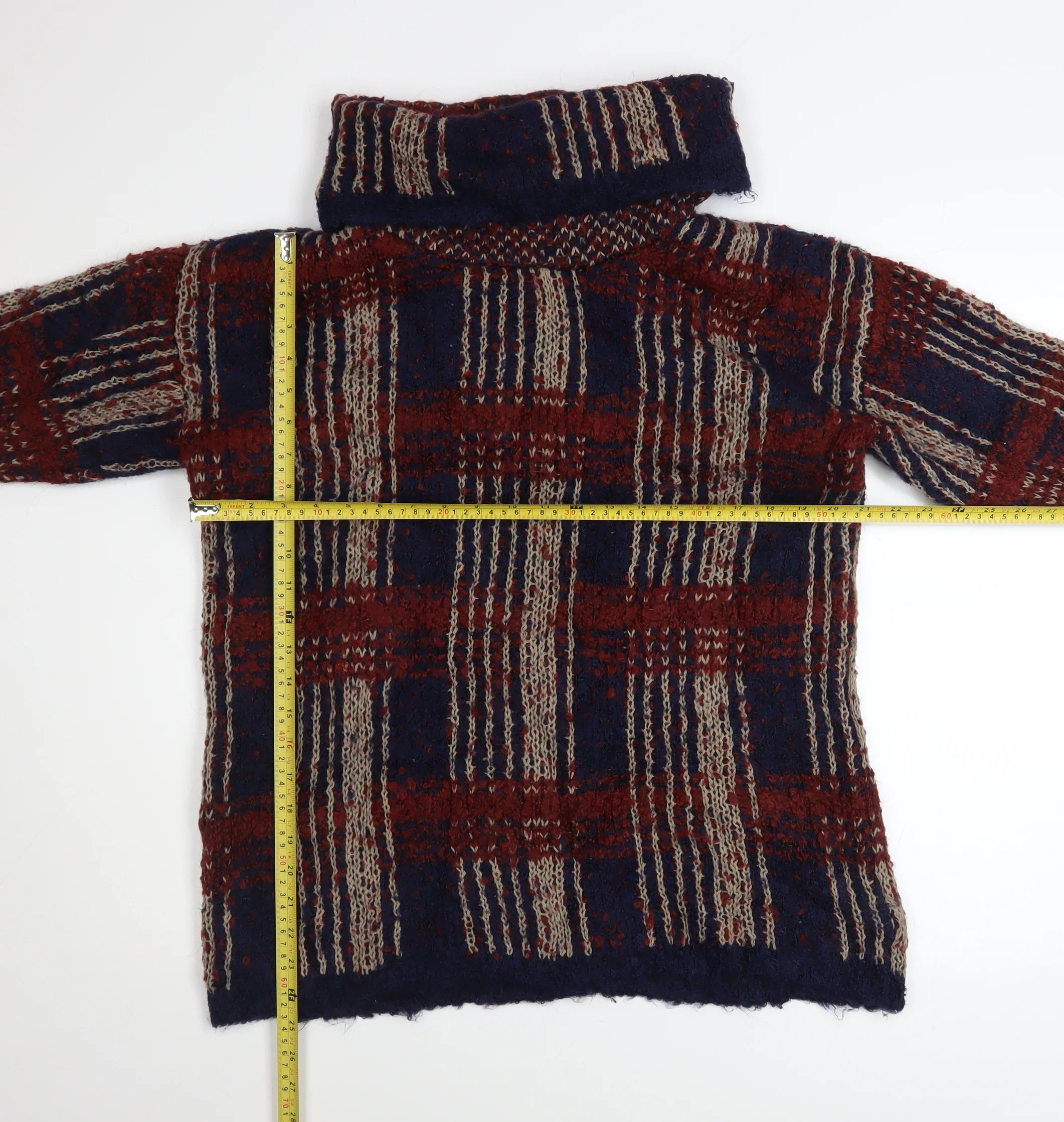 Next Women's Multicoloured Roll Neck Chunky Knit Jumper Size 16 - Image 2