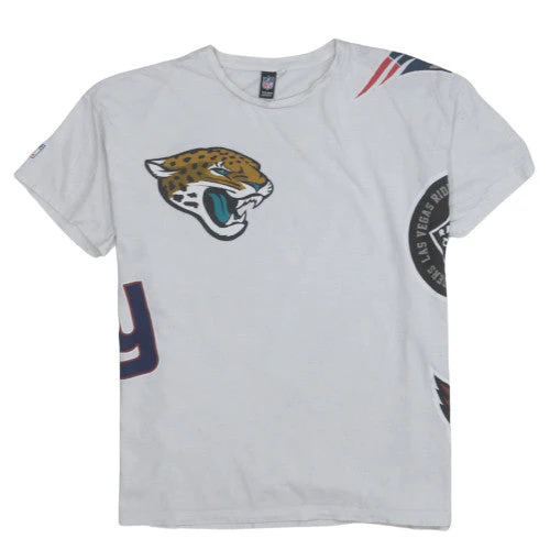 NFL Team Apparel Men's White XL Cotton Graphic Sports T-Shirt