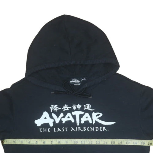 Nickelodeon Avatar The Last Airbender Black Men's Pullover Hoodie S - Image 2