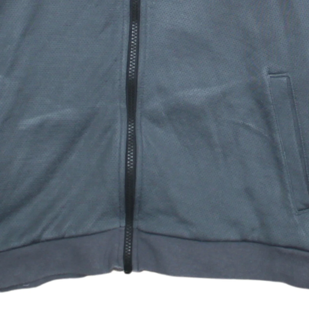Nike Air Grey Full Zip Hoodie Teens L Lightweight Sportswear - Image 7