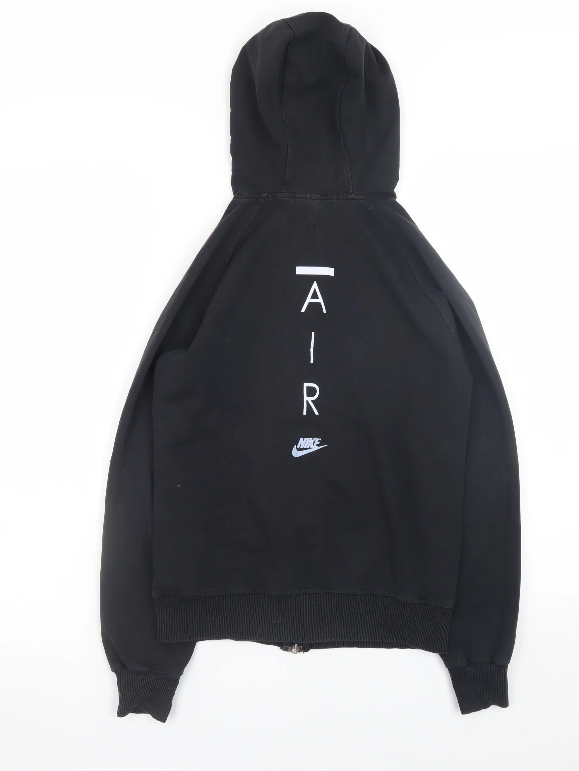 Nike Air Men's Black Full Zip Hoodie M Sportswear - Image 3