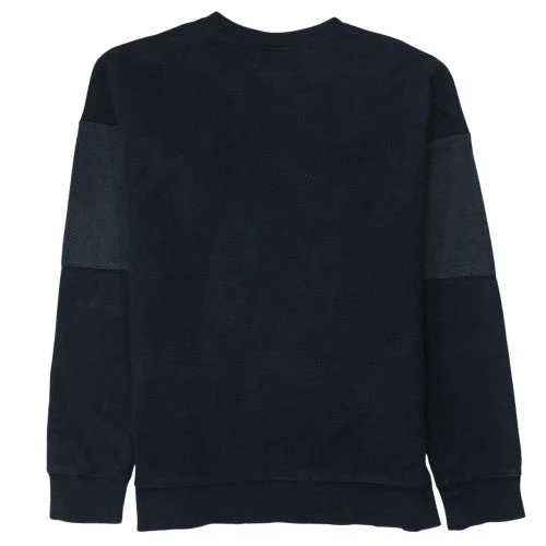 Nike Air Men's Black Small Pullover Crew Neck Graphic Sweatshirt - Image 4