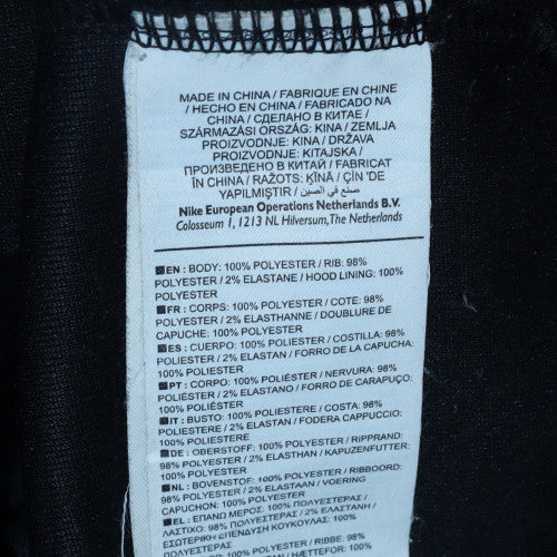 Nike Air Mens Black XL Full Zip Hoodie Sportswear - Image 5