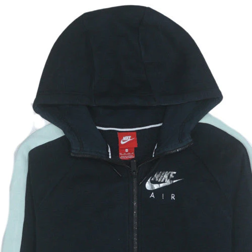 Nike Air Men's Black XS Full Zip Fleece Hoodie - Image 8