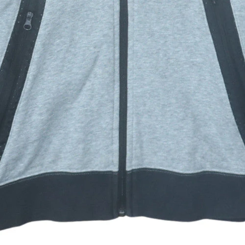 Nike Air Men's Grey Full Zip Hoodie Size S Lightweight Sportswear - Image 8