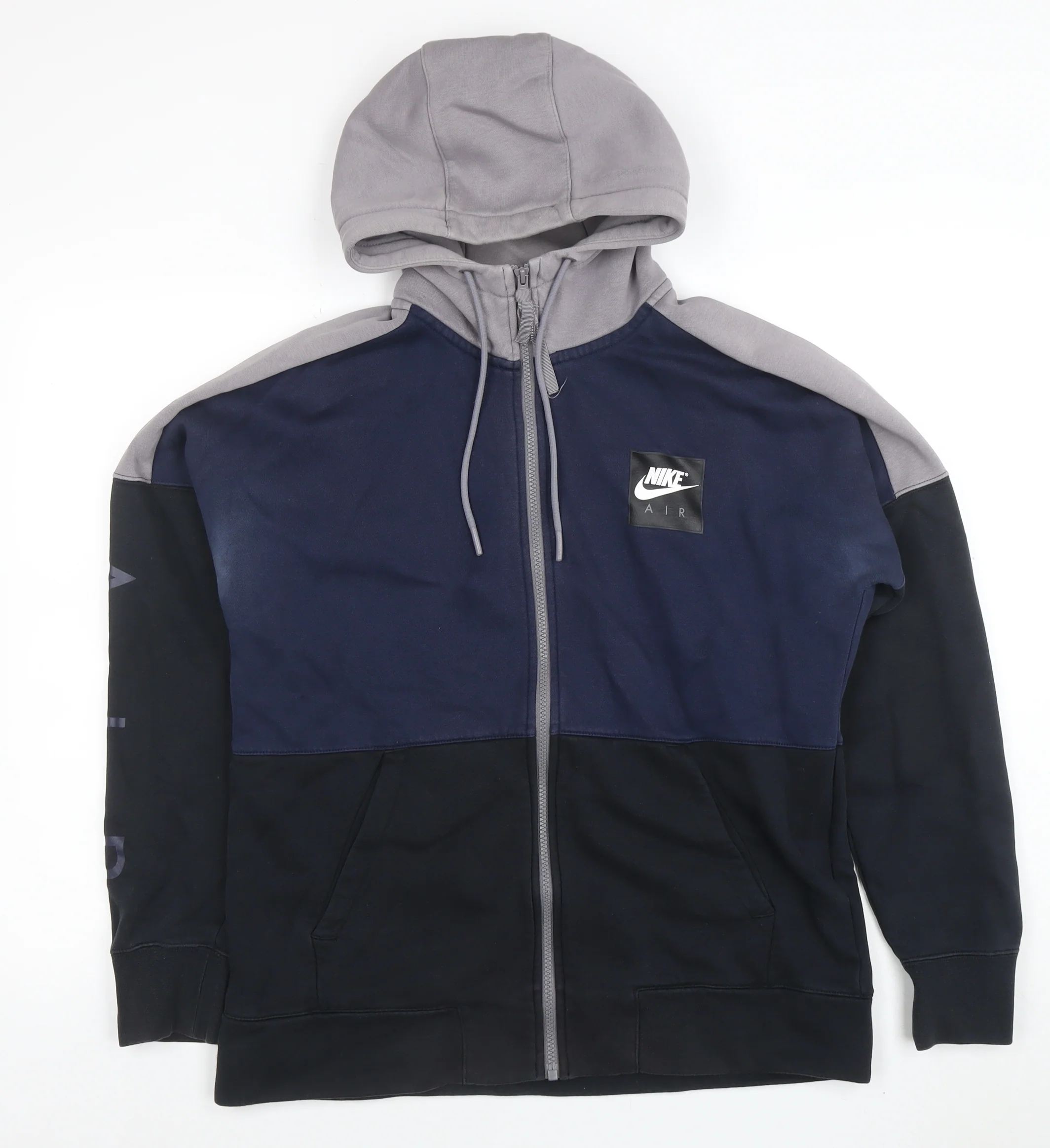 Nike Air Men's Multicoloured Full Zip Hoodie Size M