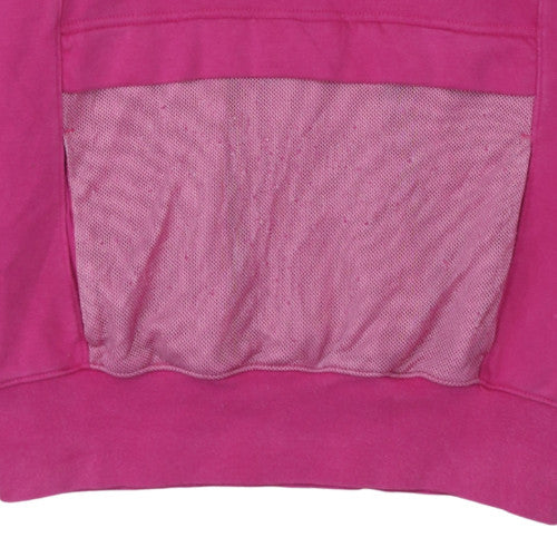 Nike Air Women's Pink XS Pullover Hoodie with Mesh Pocket - Image 8