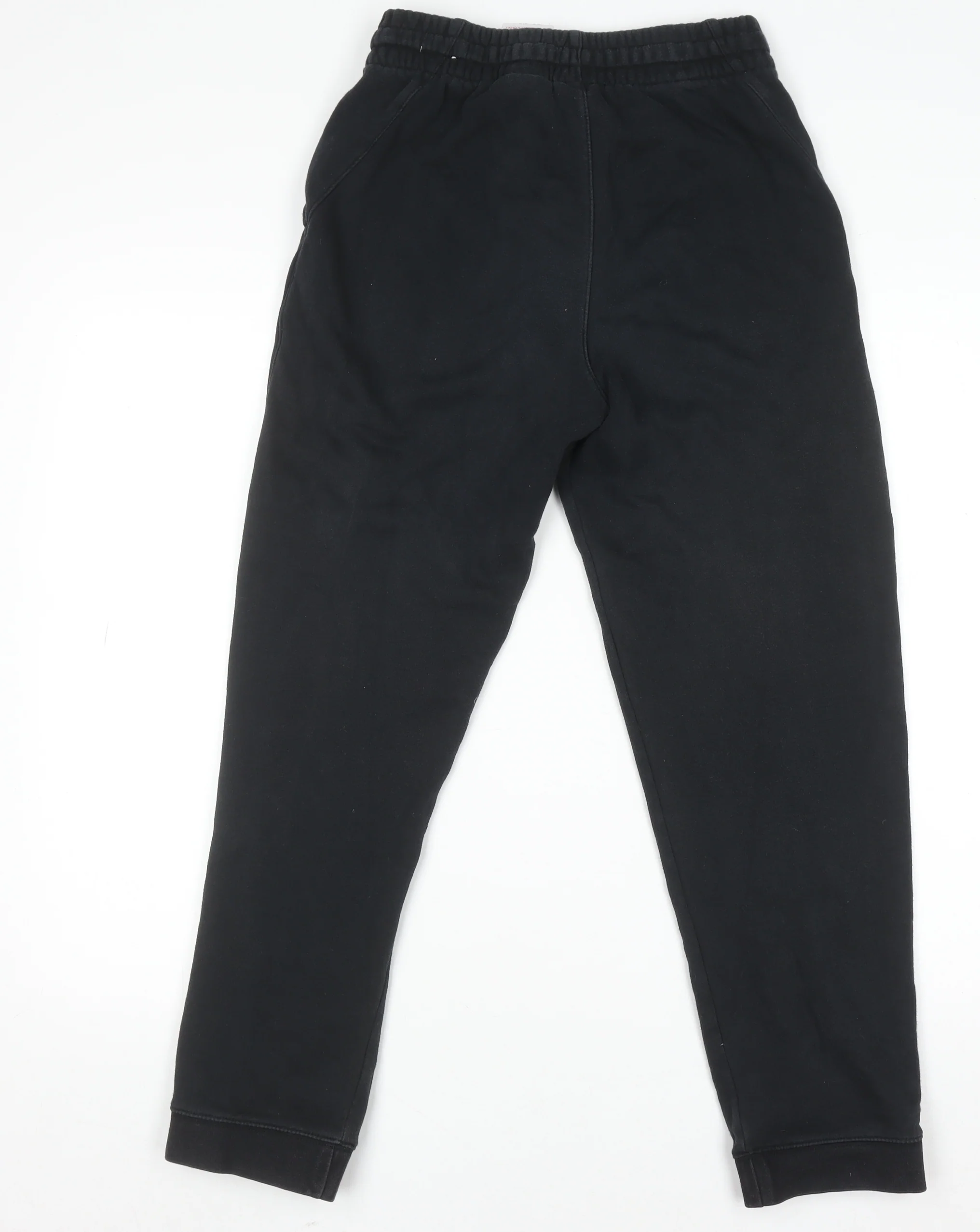 Nike Black Jogger Sweatpants Women XL 158-170cm Cotton Blend Comfort Fit - Image 3