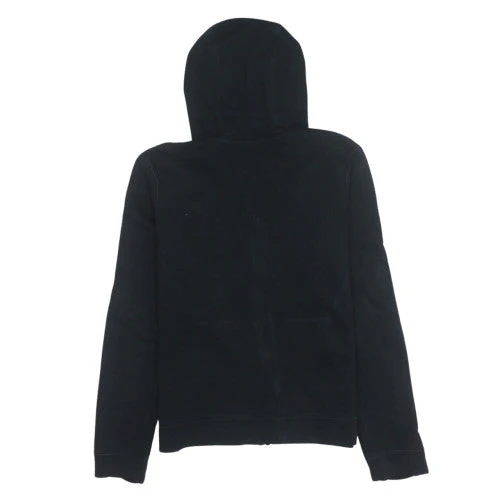 Nike Boys Black Full Zip Hoodie L 147-158cm Cotton Blend - Image 4