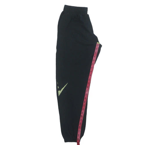 Nike Boys Black L Jogger Sweatpants with Elastic Waist and Pockets - Image 3