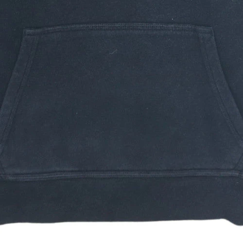 Nike Boys Black Pullover Hoodie XL 13-15 Years Cotton Blend Fleece Sweatshirt - Image 8
