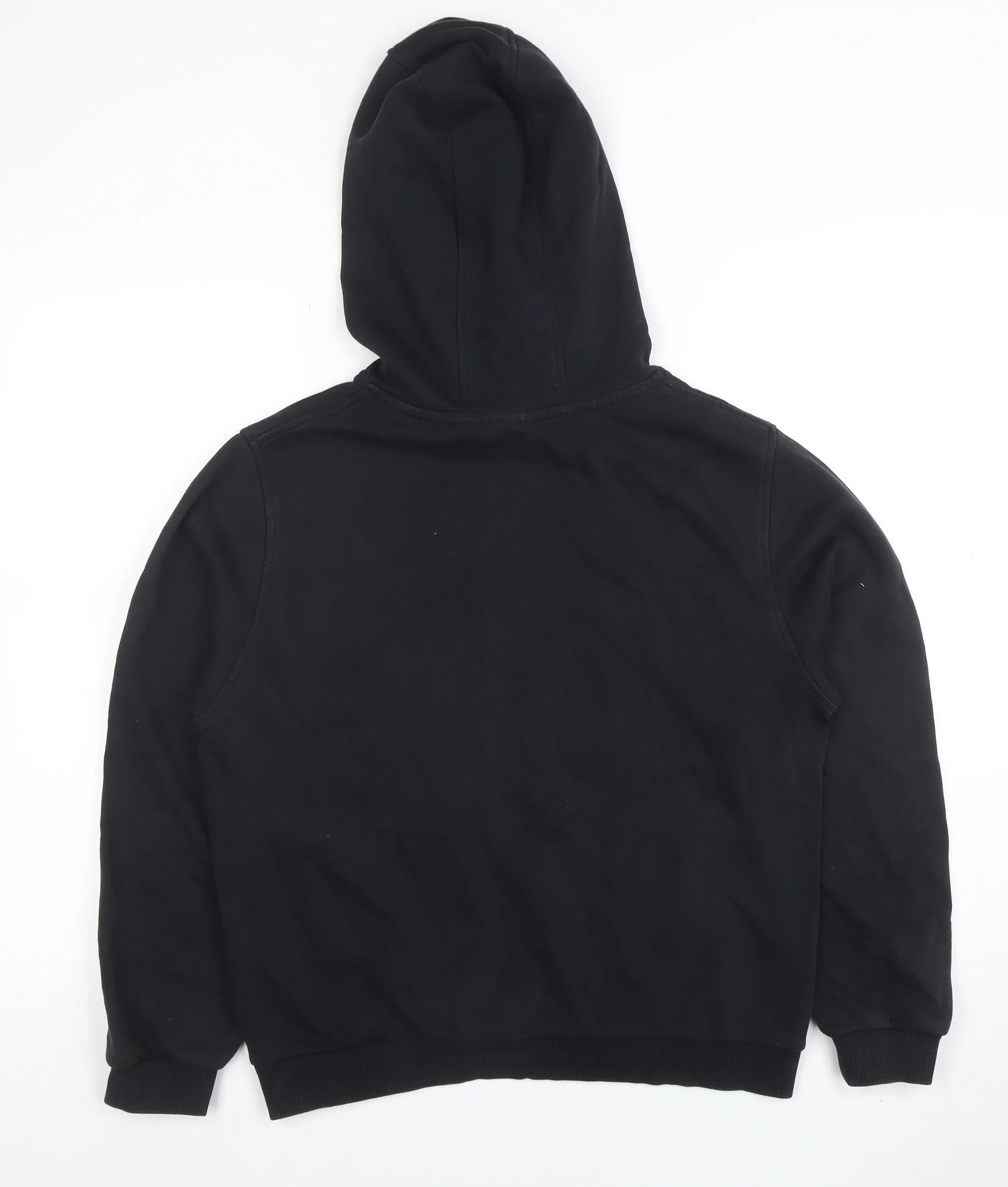 Nike Boys Black Pullover Hoodie XL Cotton Blend with Logo Detail - Image 3