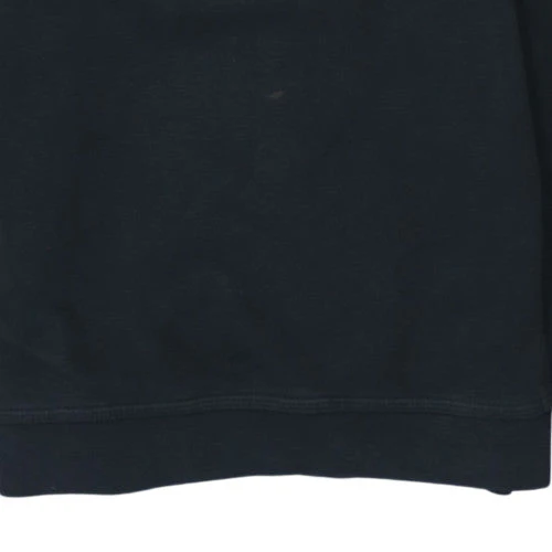 Nike Boys Black Pullover Sweatshirt M 137-147cm Crew Neck Logo Fleece - Image 7