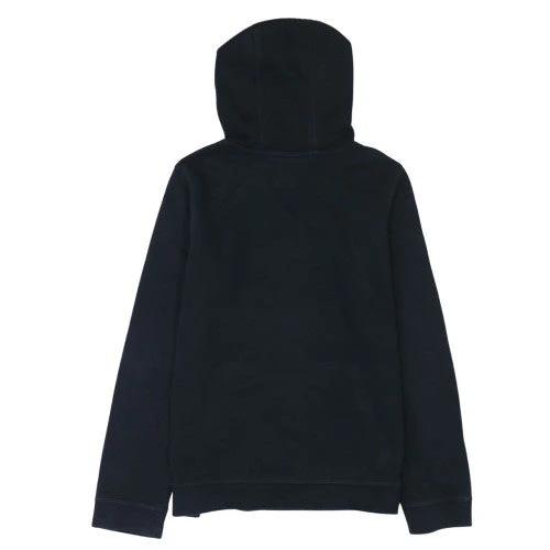 Nike Boys Black XL Pullover Fleece Hoodie with Logo Pocket - Image 4