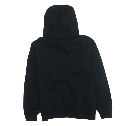 Nike Boys Black XL Pullover Hoodie Fleece Sweatshirt 158-170cm - Image 4